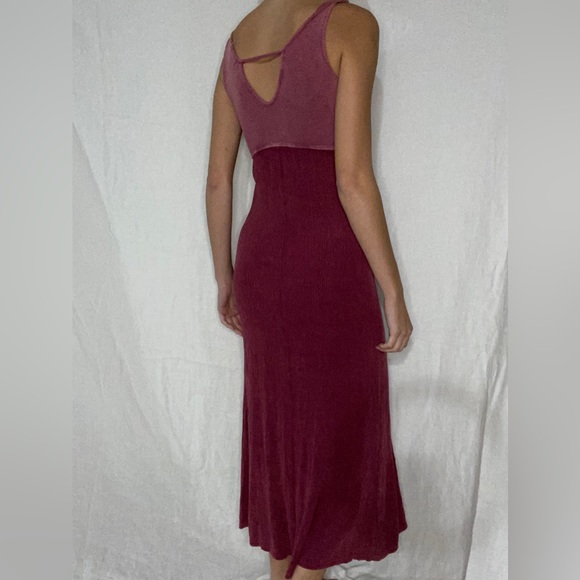 Altard State two toned maxi/midi dress - Picture 3 of 3
